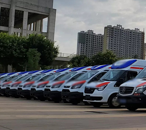 齐齐哈尔服务车队展示