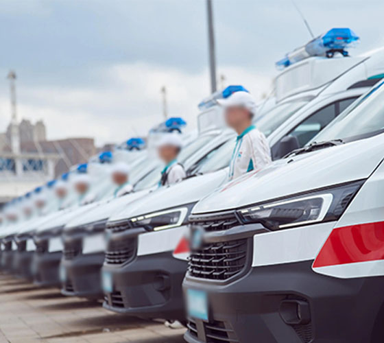 齐齐哈尔服务车队展示